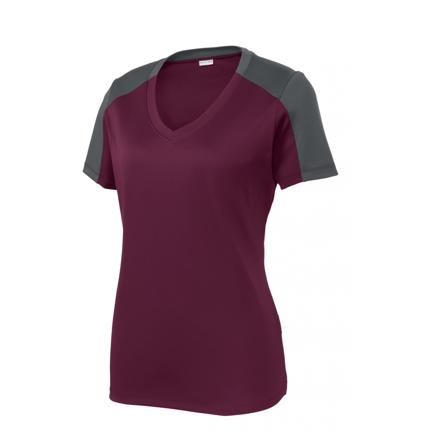 Maroon/ Iron Grey color