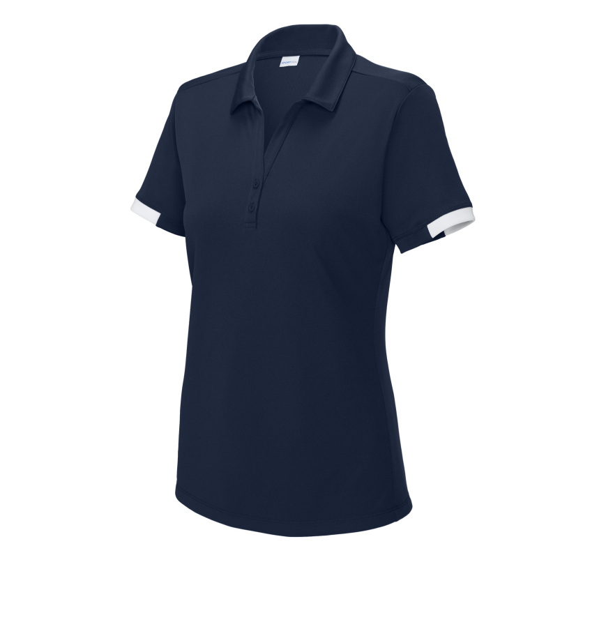 Sport-Tek LST444 TrNv/White front