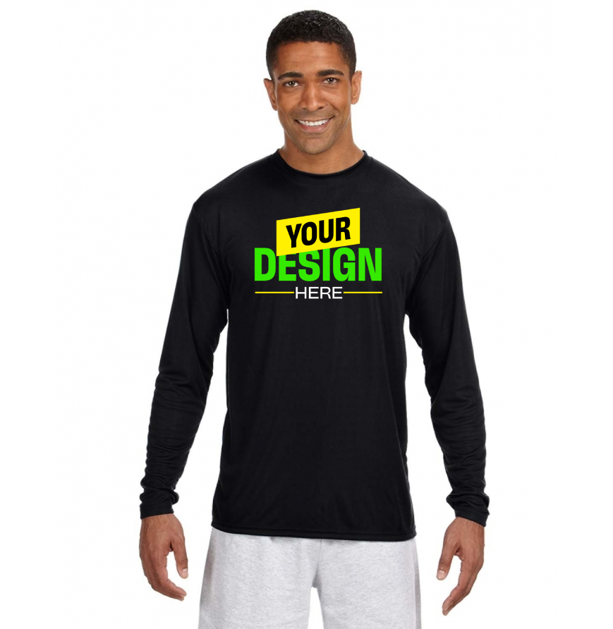 A4 Apparel N3165 Black front