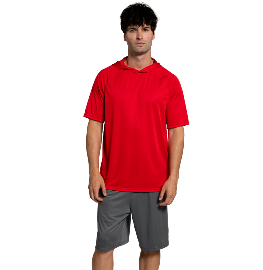 A4 Apparel N3408 SCARLET front