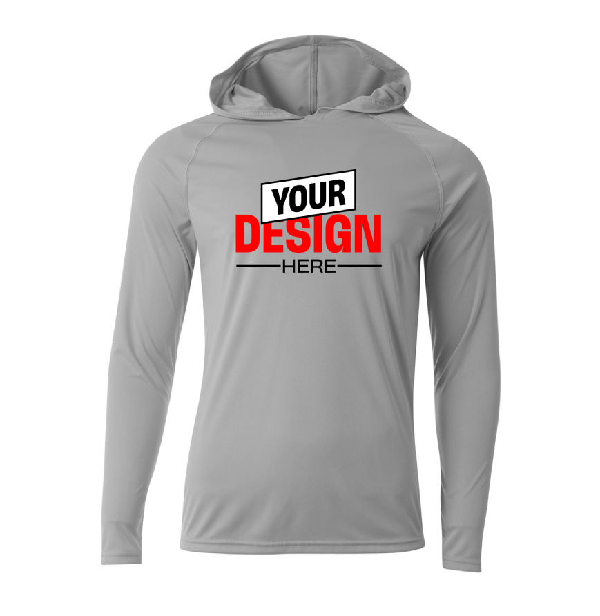 A4 Apparel N3409 Silver front