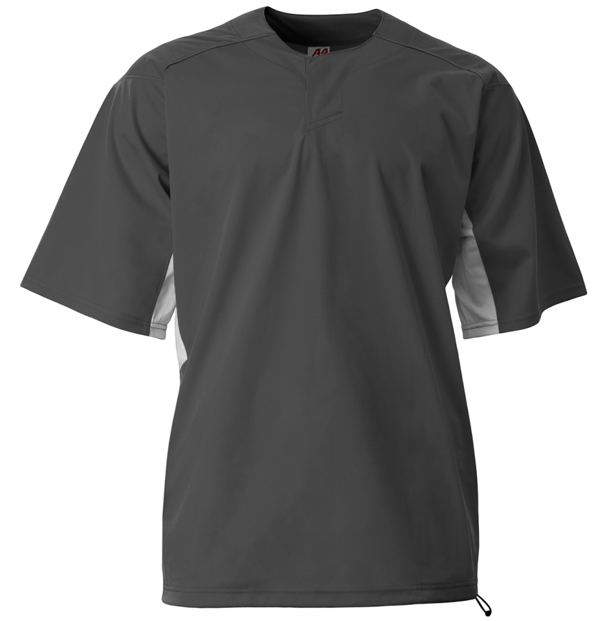 A4 Apparel N4188 GRAPHITE/WHITE front