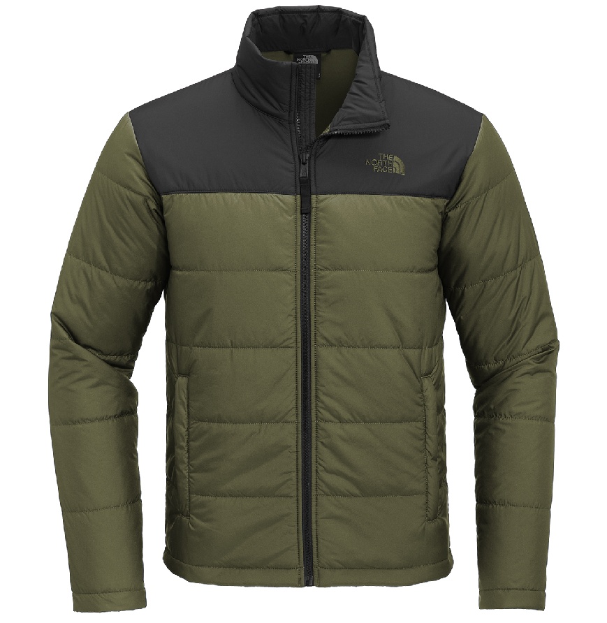 The North Face NF0A7V6J Burnt Olive Green front