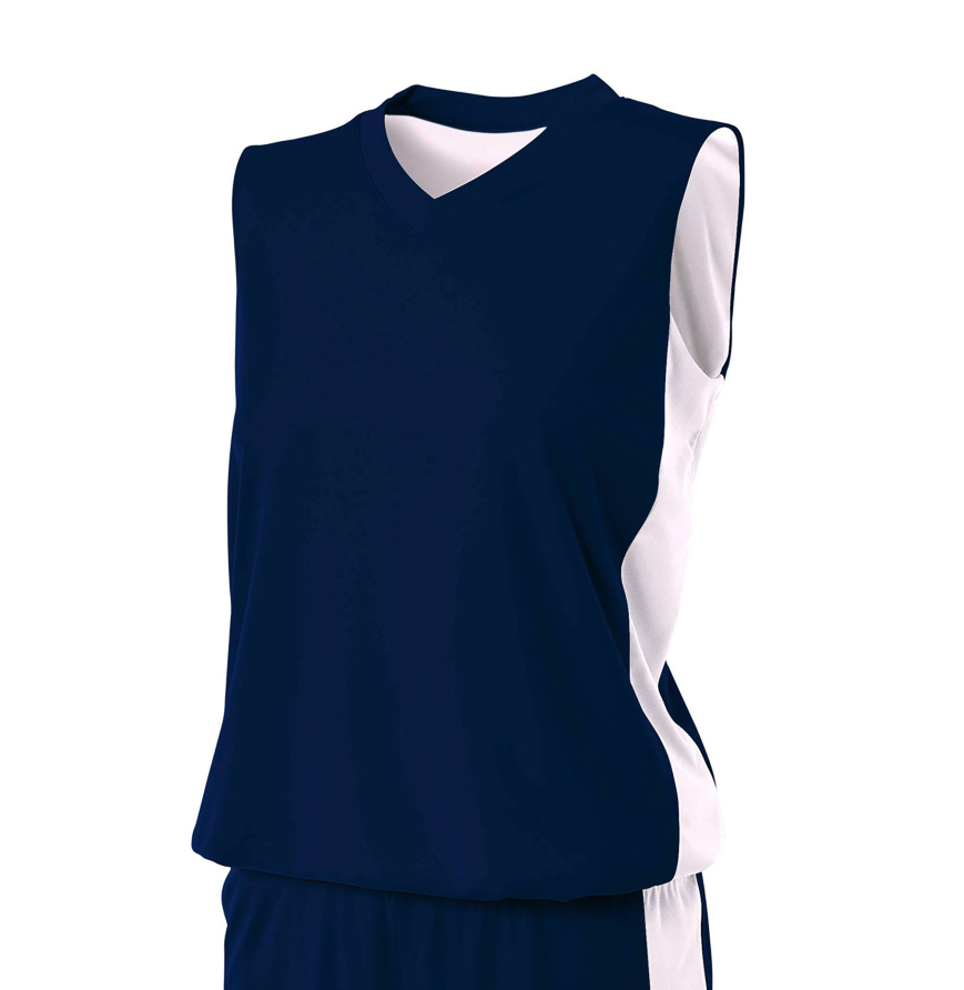 NAVY/WHITE color