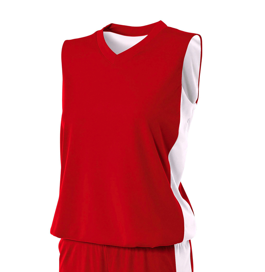SCARLET/WHITE color