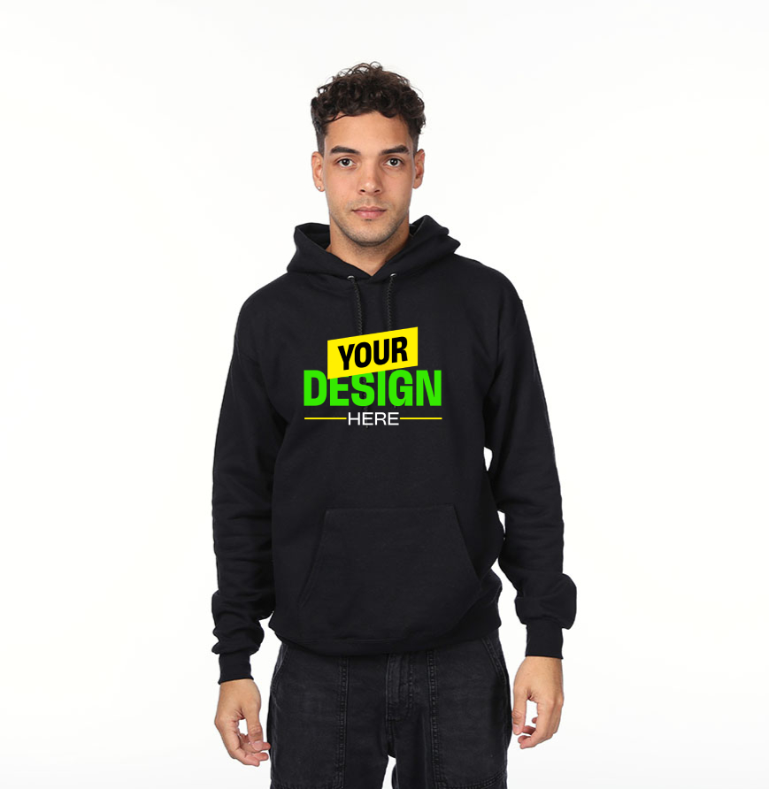 Hanes P170 Black front