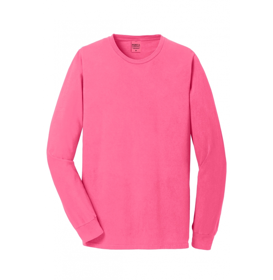 Port & Company PC099LS Neon Pink front