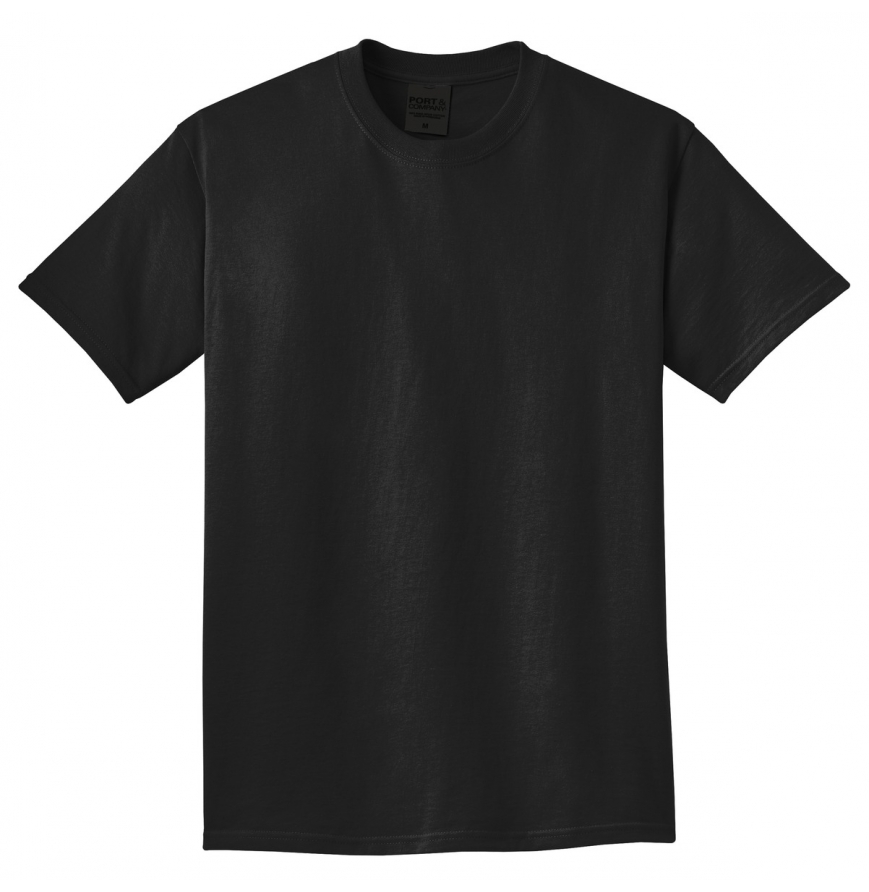 Port & Company PC099 Black front