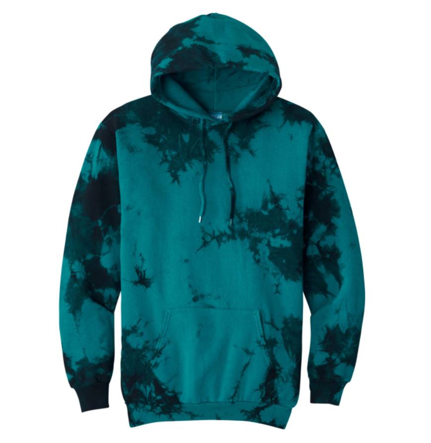 Port & Company PC144 Black/Teal front