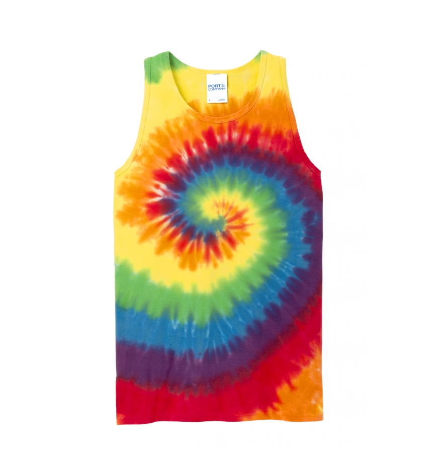Port & Company PC147TT Rainbow front