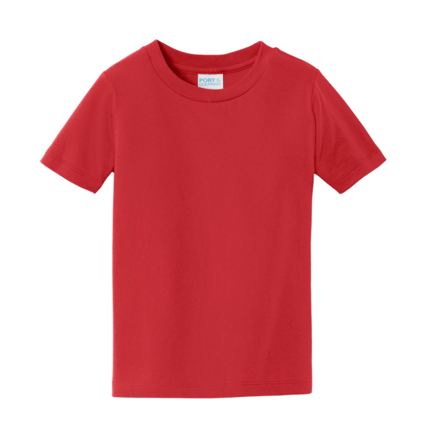 Port & Company PC450TD Bright Red front