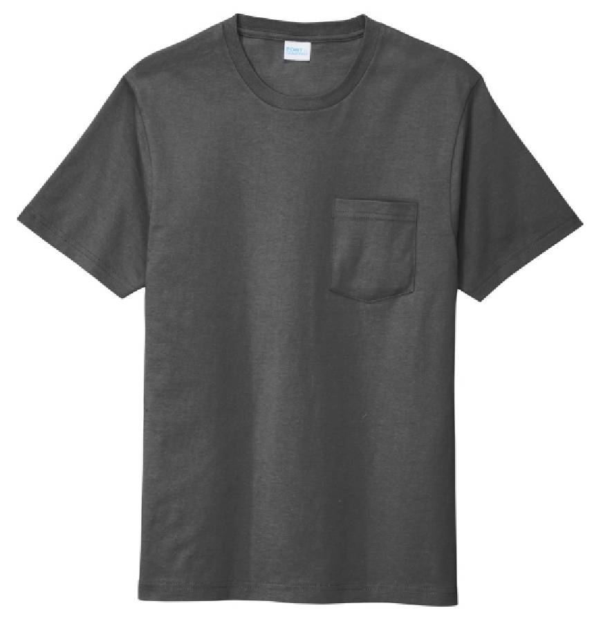 Port & Company PC600P Coal Grey front