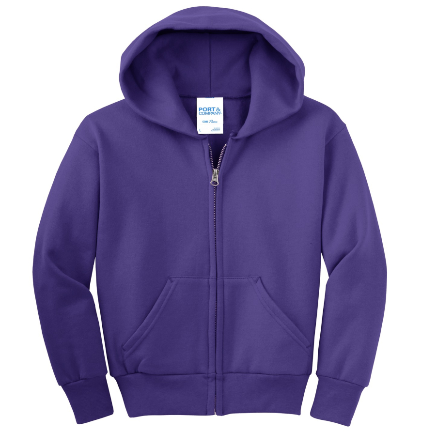 Port & Company PC90YZH Purple front