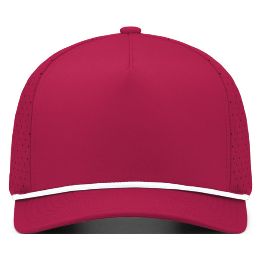 Pacific Headware PHP424 BERRY/WHITE front
