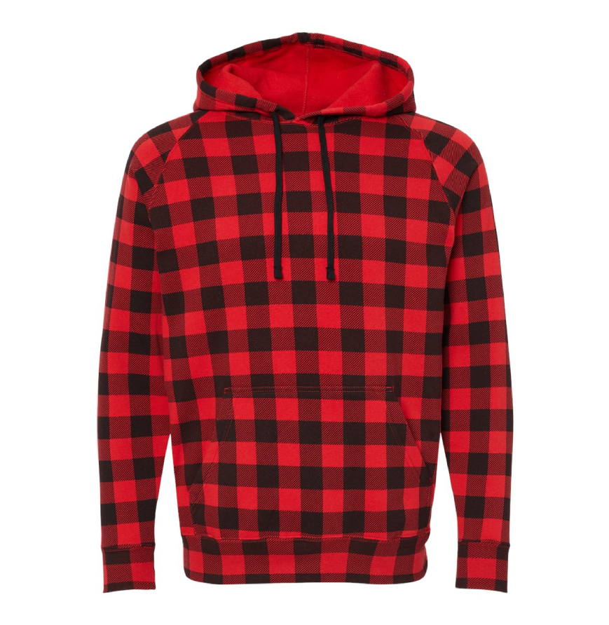 Independent Trading PRM33SBP Red Buffalo Plaid front