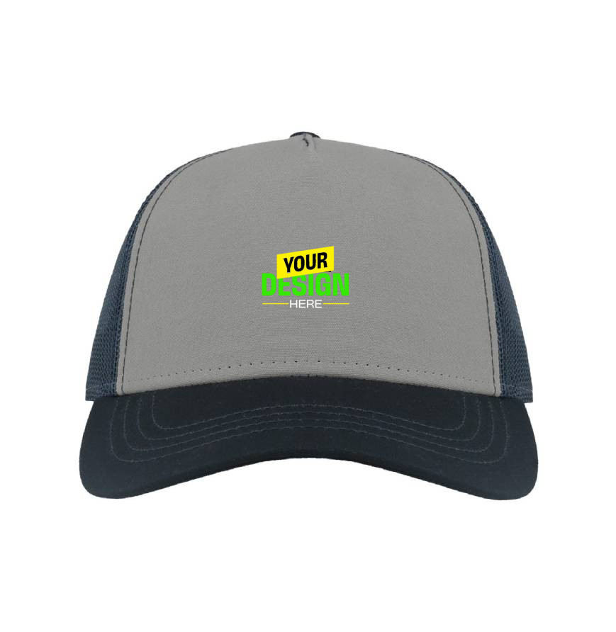 Atlantis Headwear RAPPER Grey/ Navy front