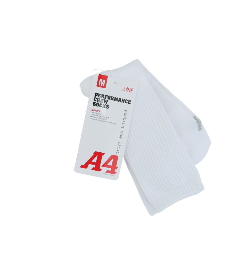 A4 Apparel S8004 White front