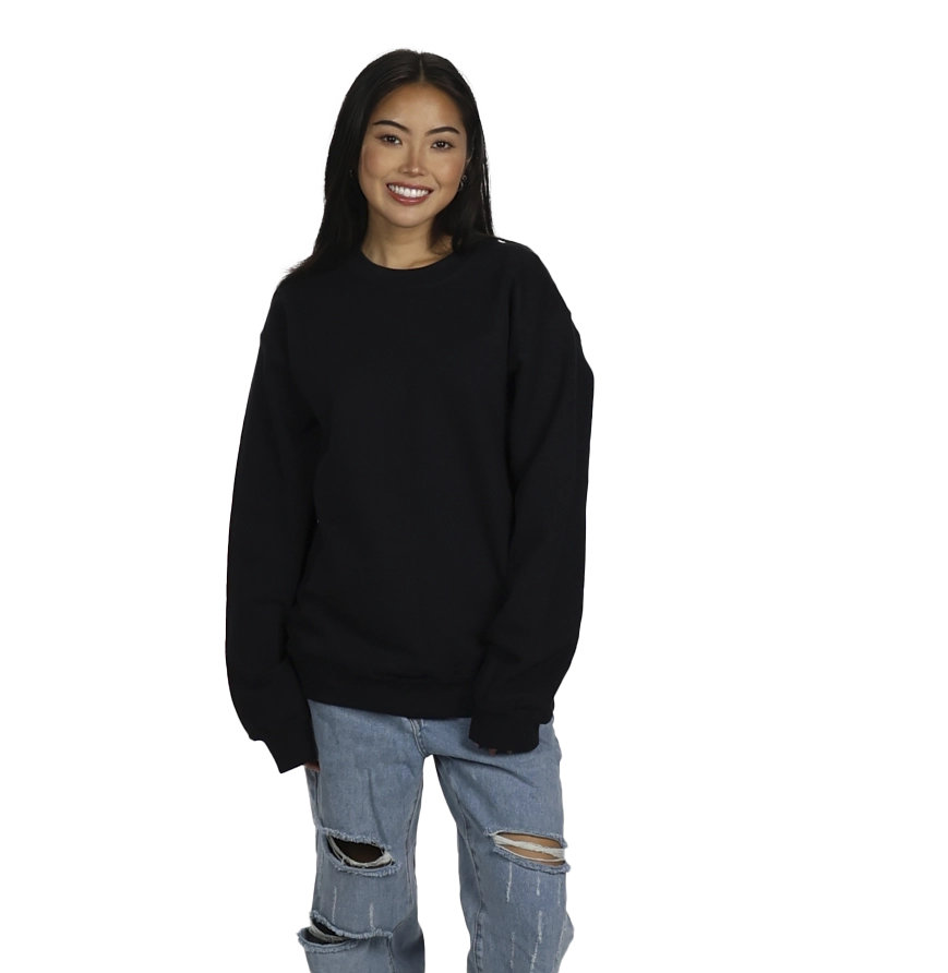 Gildan SF000 BLACK front