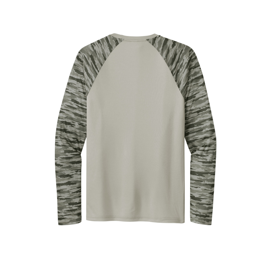Sport-Tek ST376LS Silver back