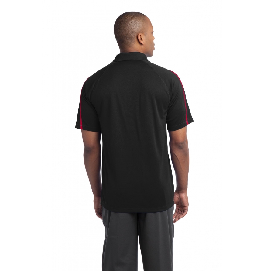 Sport-Tek ST685 Black/ Red back