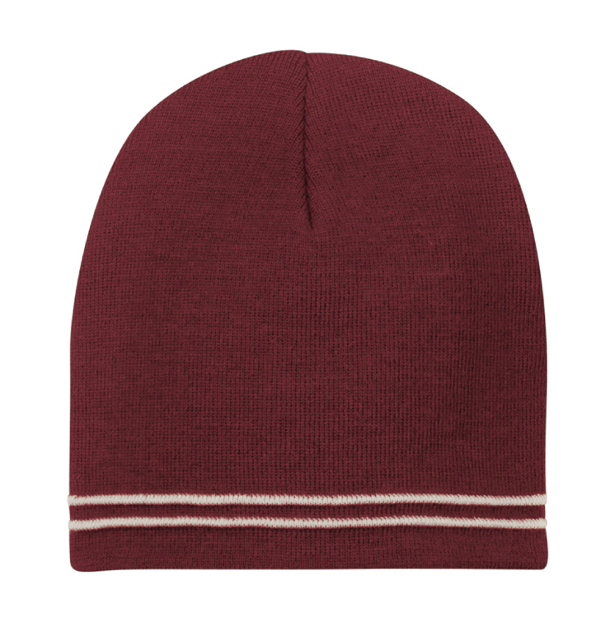 Maroon/ White color