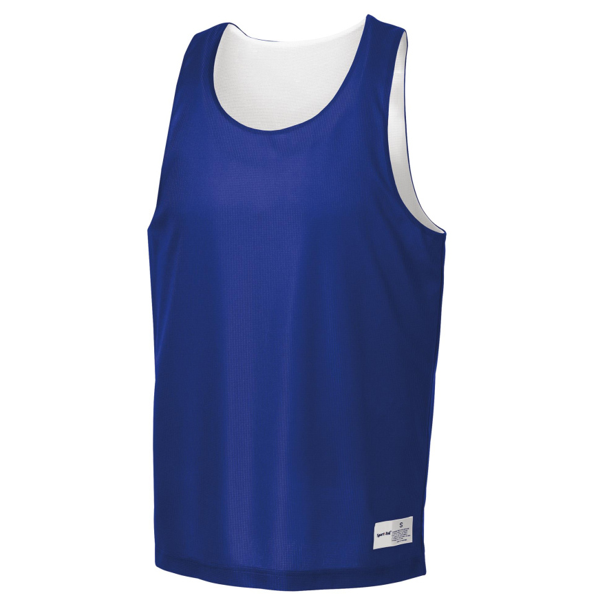 Sport-Tek T550 True Royal/Wht front