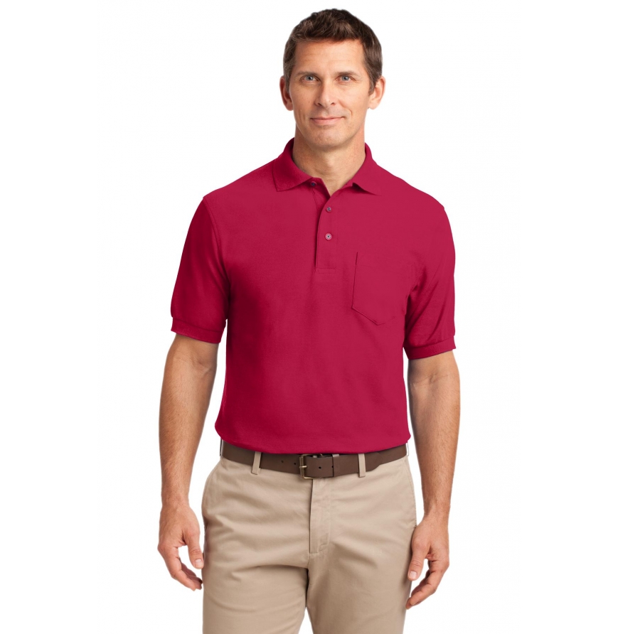 Port Authority TLK500P Red front