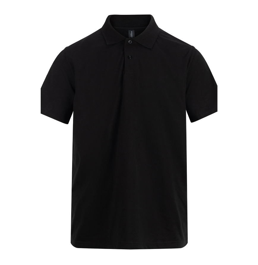 WoodBrook Polos WBY020 Black front