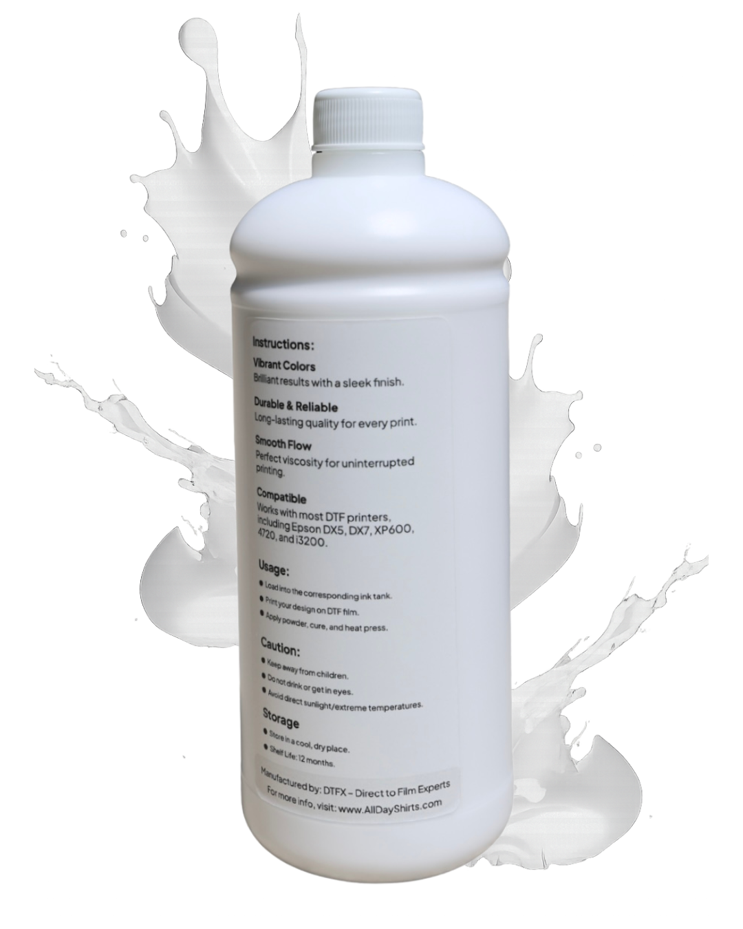 White-Ink White back