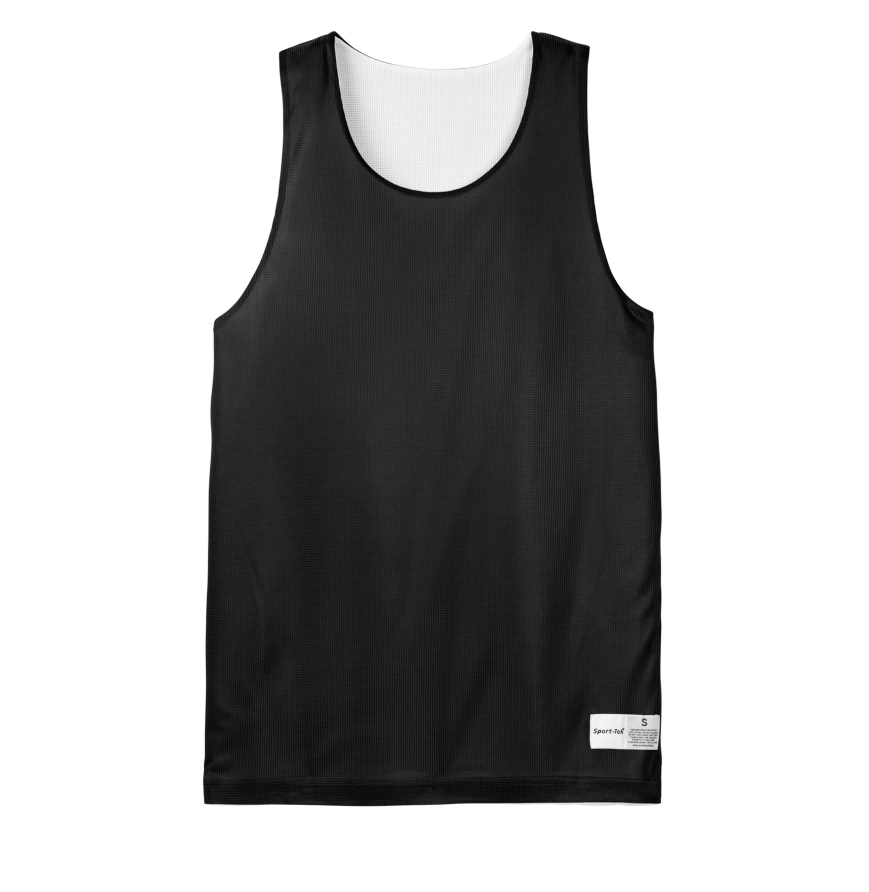Sport-Tek YT550 Black/White front