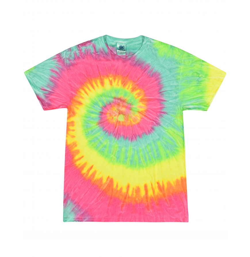 Tie-Dye CD100 Minty Rainbow front