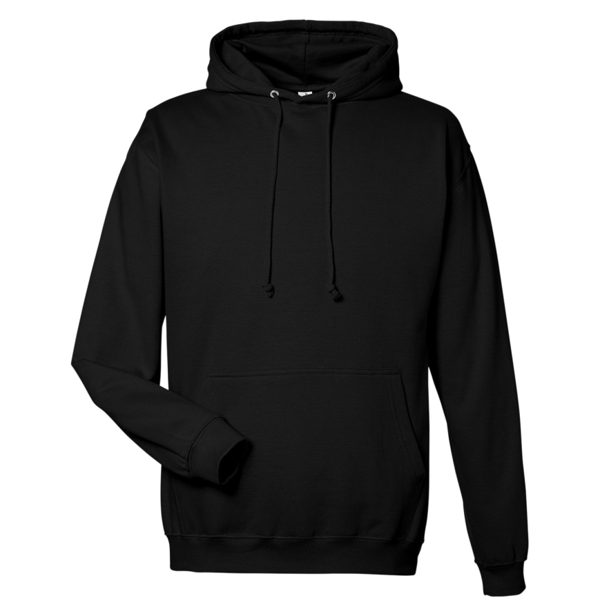 Just Hoods By AWDis JHA001 JET BLACK front