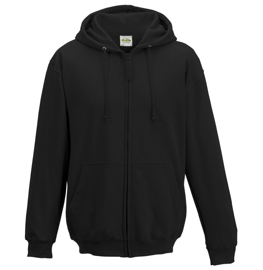 Just Hoods By AWDis JHA050 JET BLACK front