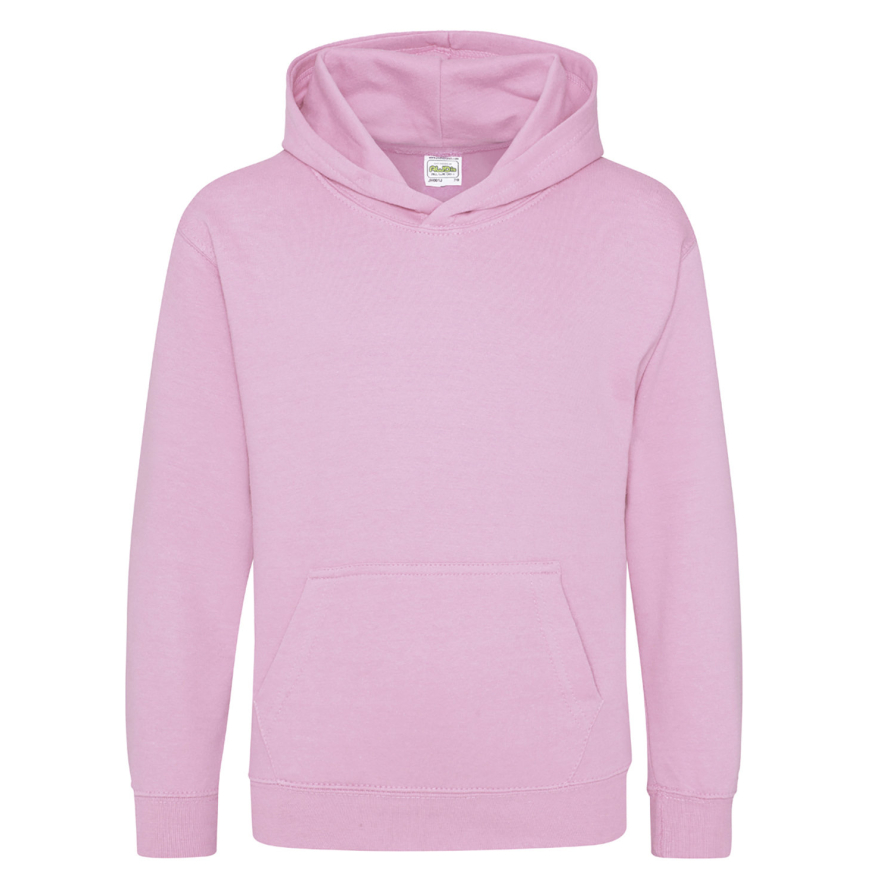 Just Hoods By AWDis JHY001 BABY PINK front