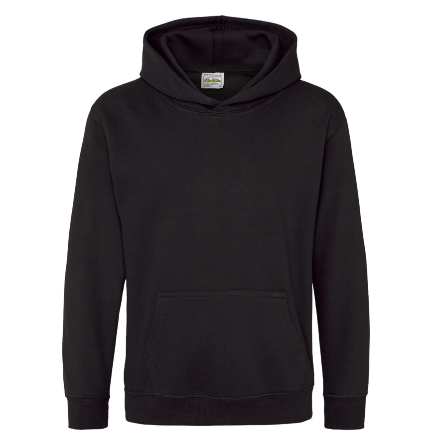 Just Hoods By AWDis JHY001 JET BLACK front