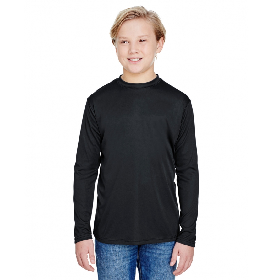 A4 Apparel NB3165 Black front