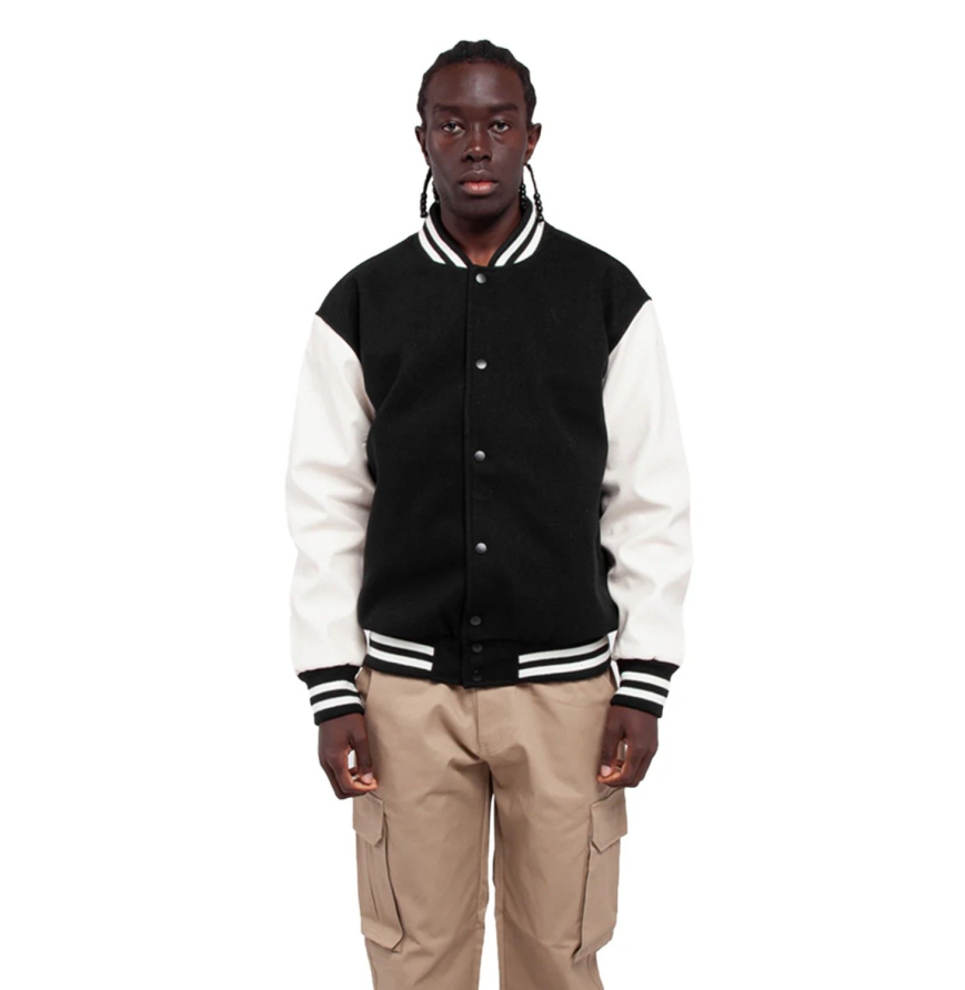 Shaka Wear SHLLJ BLACK/ WHITE front