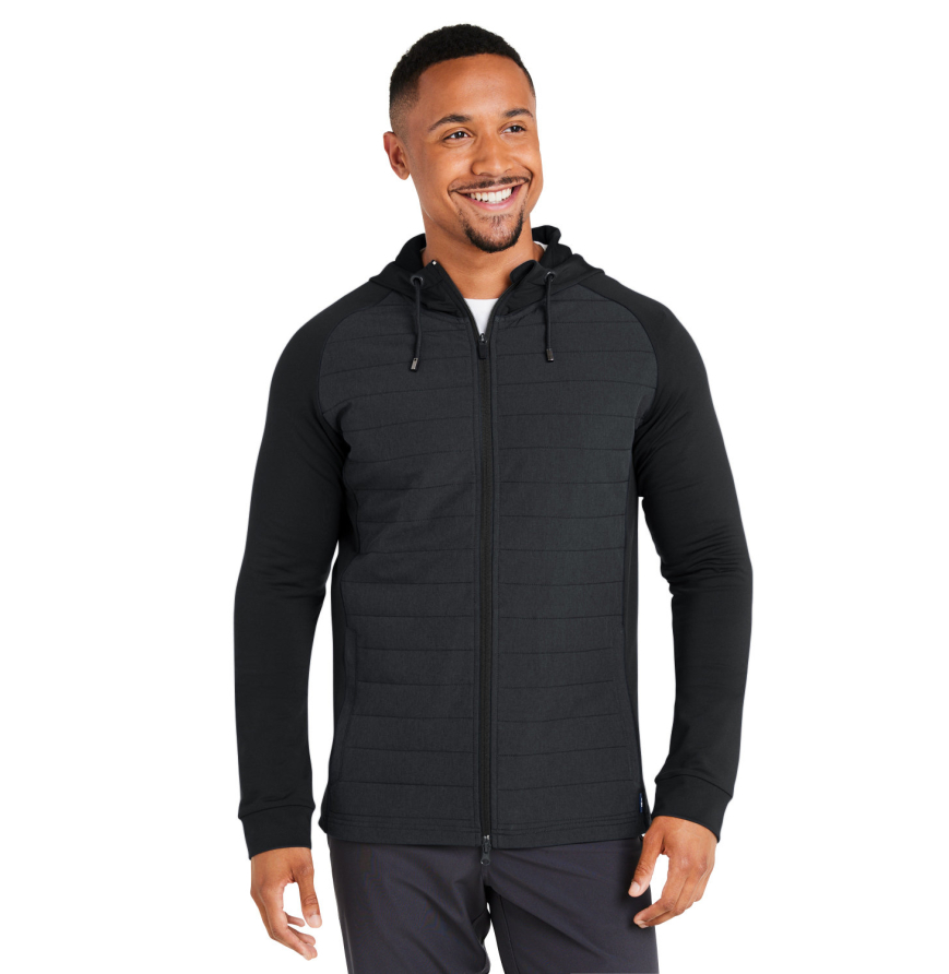 Swannies Golf SWCJ600 BLACK front