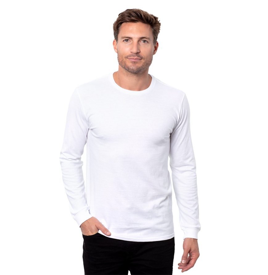 Threadfast Apparel T3001 SOLID WHITE front
