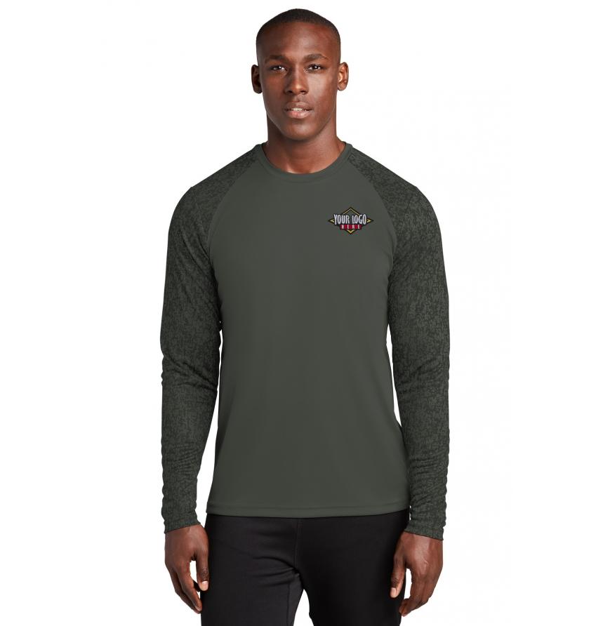 Sport-Tek Long Sleeve Digi Camo Tee
