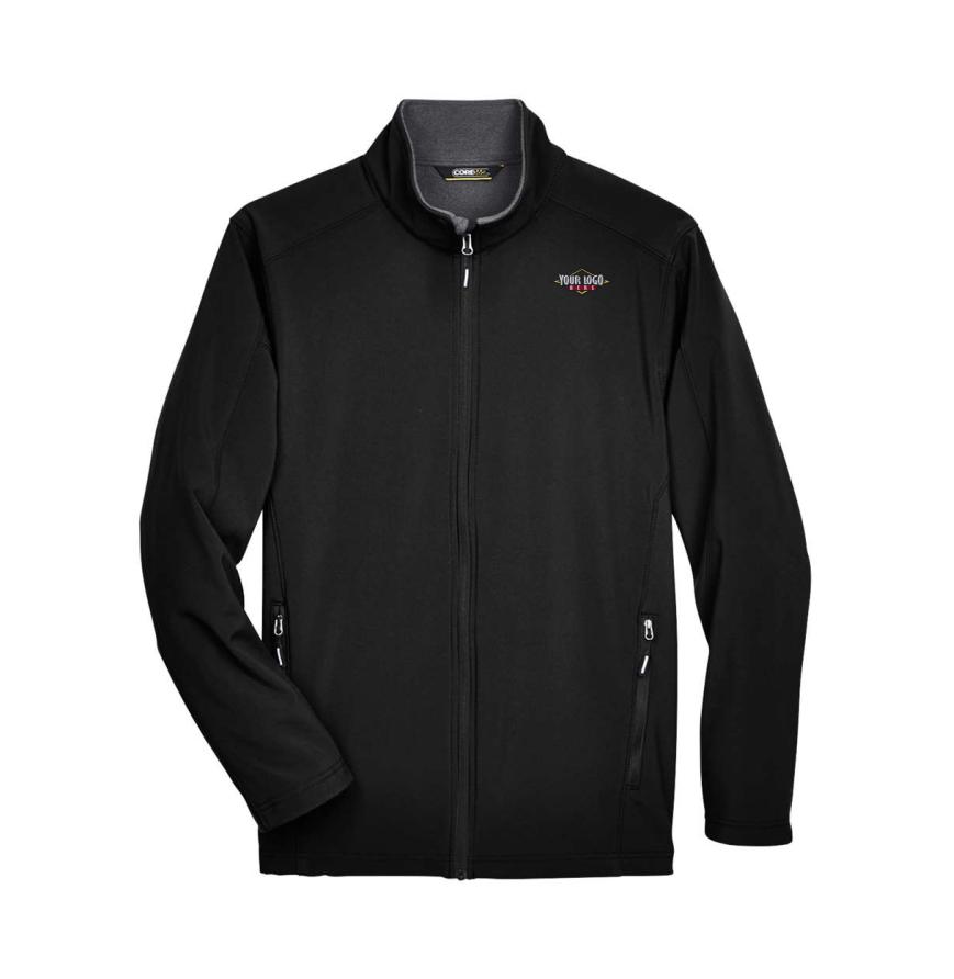 Mens Tall Cruise Two-Layer Fleece Bonded SoftShell Jacket