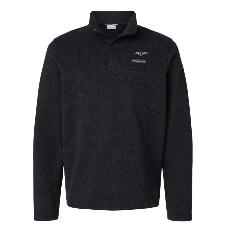 Mens Alto Pass Fleece Half-Snap Pullover