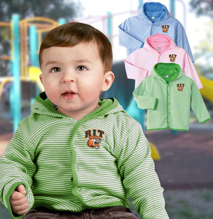 Infant Snap Front Reversible Jacket