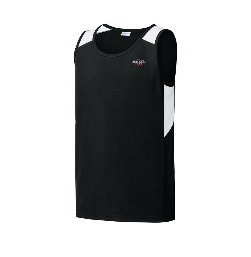 Sport-Tek Youth Club Track Tank