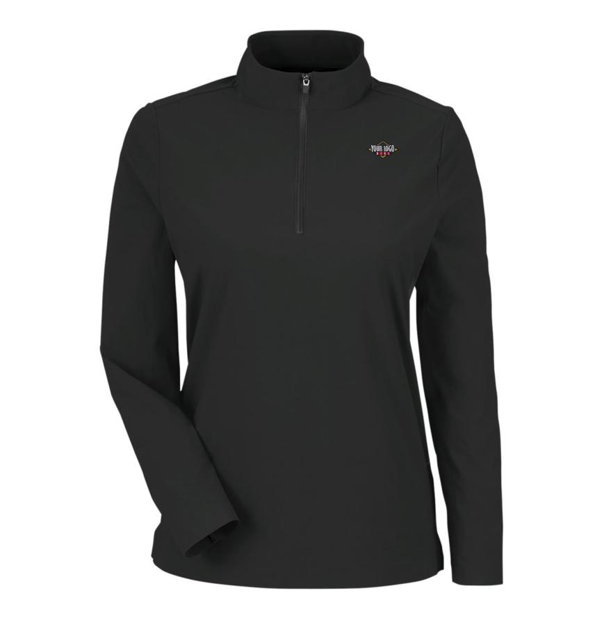 Womens CrownLux Performance Windsor Welded Quarter-Zip Pullover