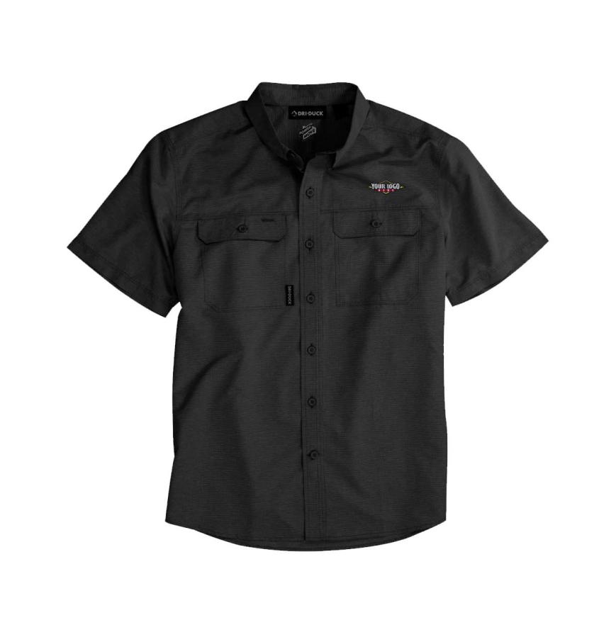 Mens Crossroad Woven Short Sleeve Shirt
