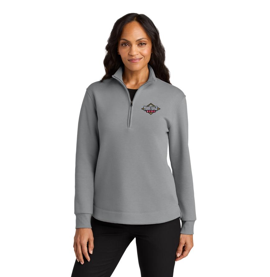 Port Authority Women s Wearever Signature Double Pique 14-Zip