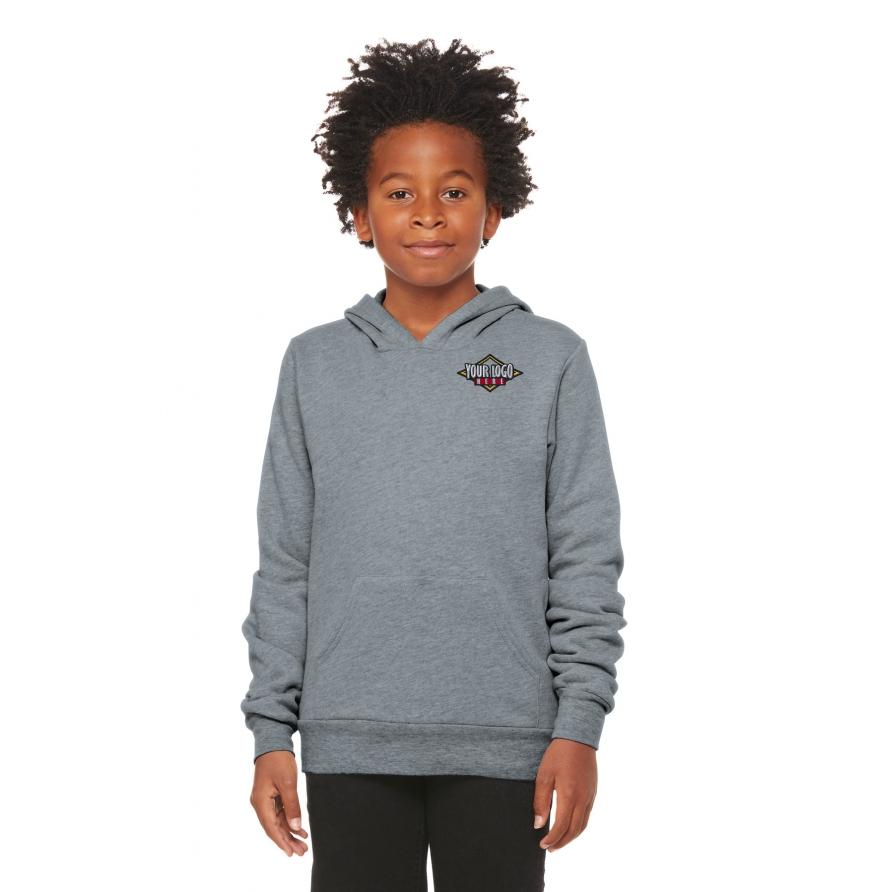 BELLACANVAS Youth Sponge Fleece Pullover Hoodie