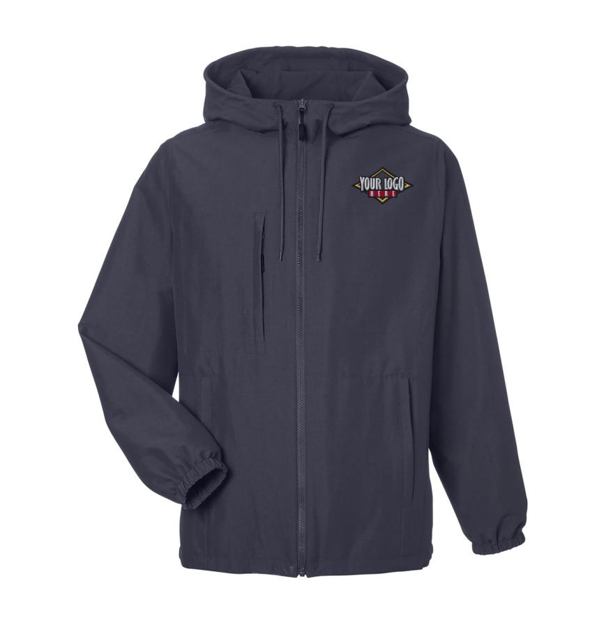Unisex Flex Twill Hooded Jacket