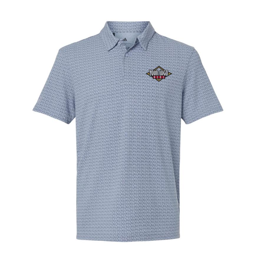 Mens Printed Blend Polo